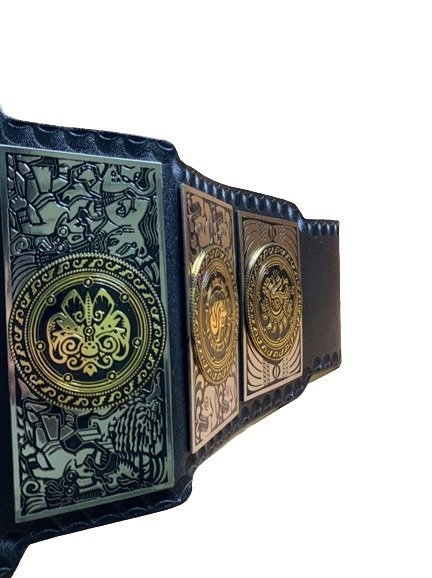LUCHA UNDERGROUND GIFT OF GOD Championship Title Belt