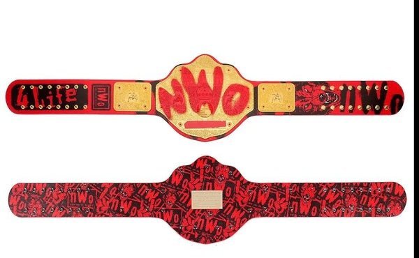 nWo Signature Series Wolfpac Championship Replica Title Belt